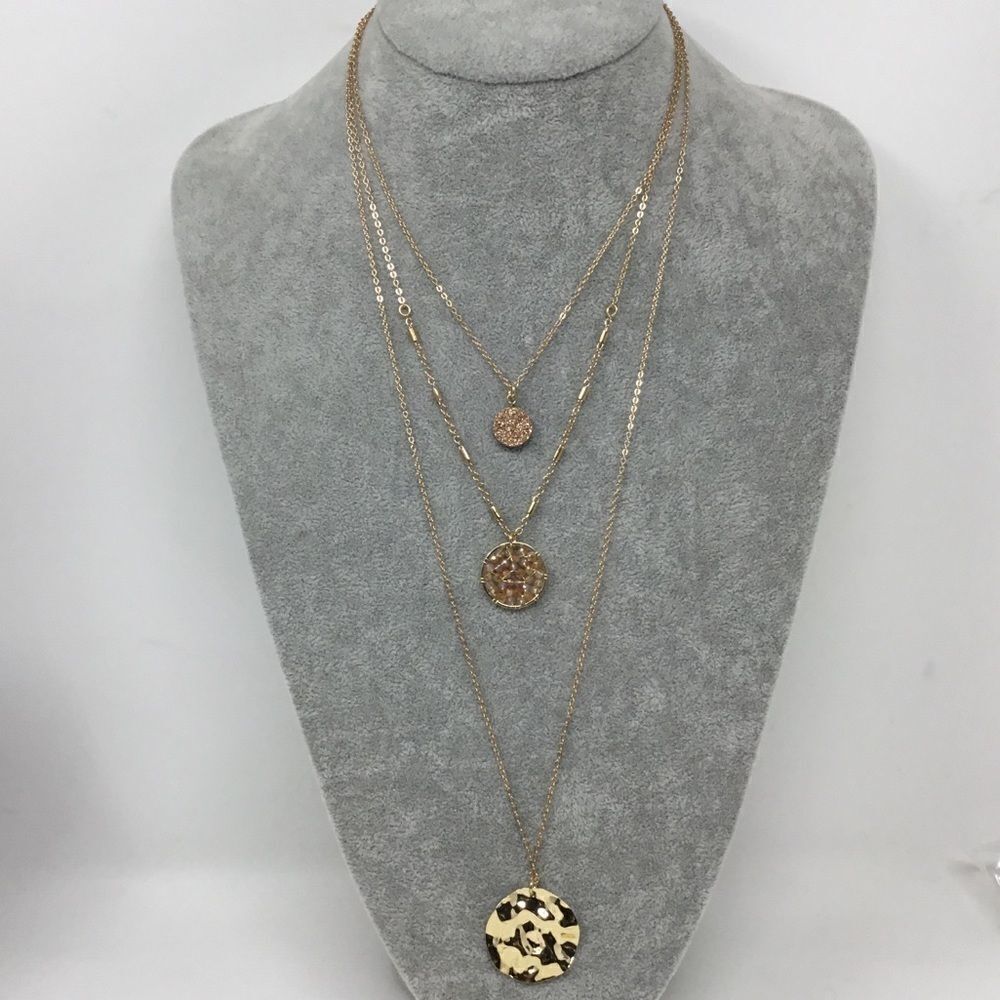 Panacea Layered Pendant Necklace (G2)